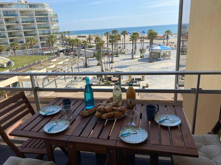Appartement Face A La Mer Canet En Roussillon Eksteriør billede