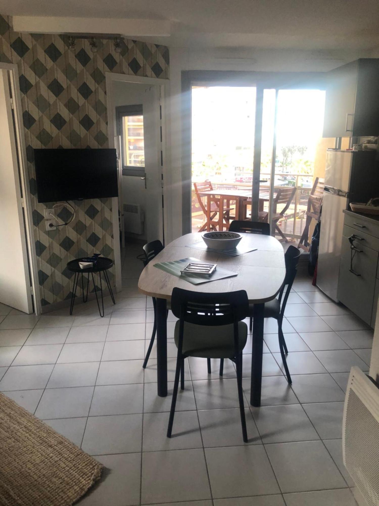 Appartement Face A La Mer Canet En Roussillon Eksteriør billede